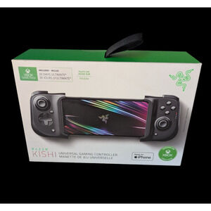 Razer Kishi RZ06 iOS Universal Gaming Controller Gamepad for iPhone Black
